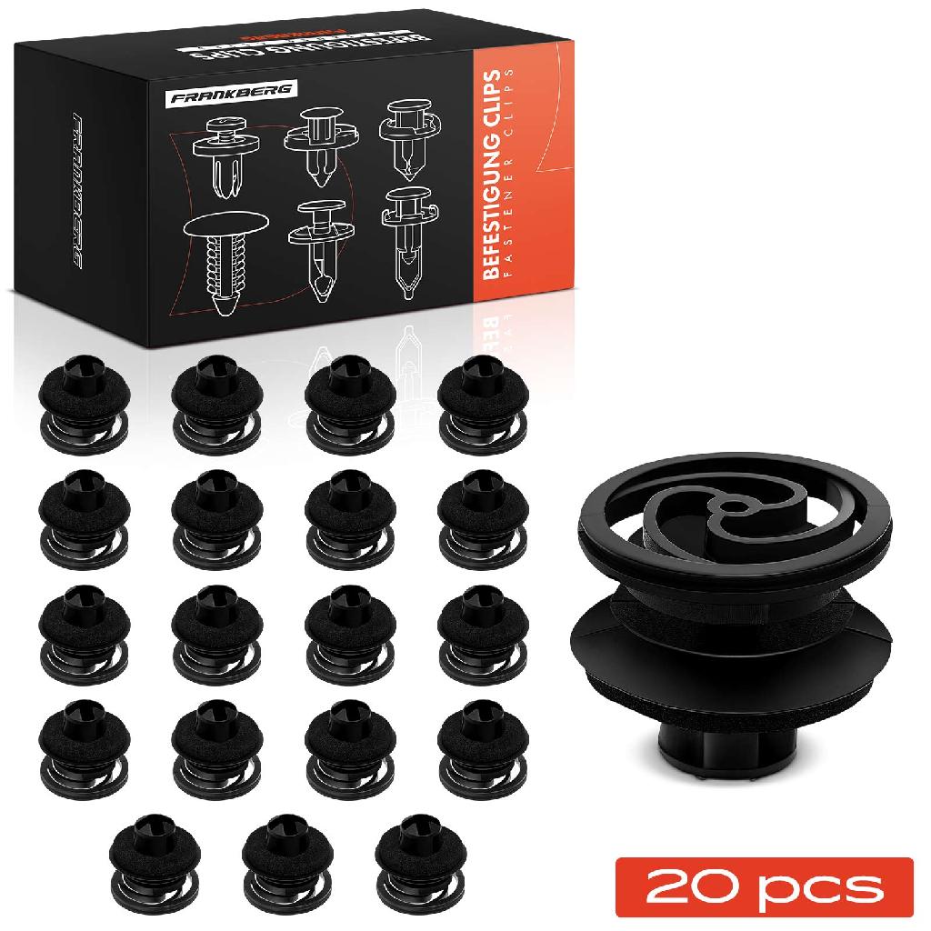 20x Befestigungsclips Türverkleidung für VW Golf 4 Bora Passat Seat Ibiza Skoda