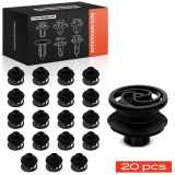 Frankberg 20x Befestigungsclips Türverkleidung für VW Golf 4 Bora Passat Seat Ibiza Skoda