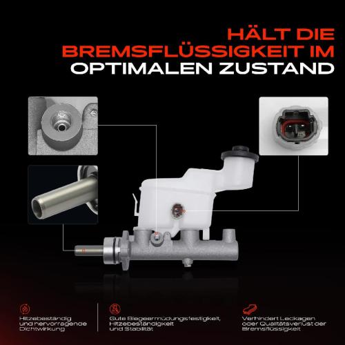 1x Hauptbremszylinder Bremszylinder für Toyota Hilux VII Pick-up N1 N2 N3 2007-2015 Bild 1x Hauptbremszylinder Bremszylinder für Toyota Hilux VII Pick-up N1 N2 N3 2007-2015