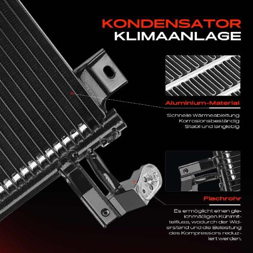 Frankberg 1x Kondensator Klimaanlage für Mazda 323 S VI BJ 1.6L 2000-2004 Bild Frankberg 1x Kondensator Klimaanlage für Mazda 323 S VI BJ 1.6L 2000-2004