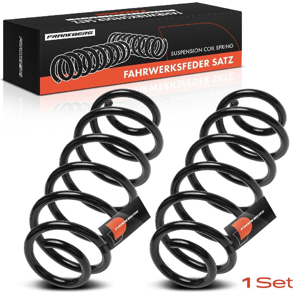 Frankberg 2x Fahrwerksfeder Hinterachse für Toyota Auris E15 1.3L 1.4L 2007-2012