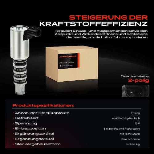 1x Steuerventil Nockenwellenverstellung für Honda Accord VIII CL CM CR-V II III FR-V 2.0L 2.4L Bild 1x Steuerventil Nockenwellenverstellung für Honda Accord VIII CL CM CR-V II III FR-V 2.0L 2.4L