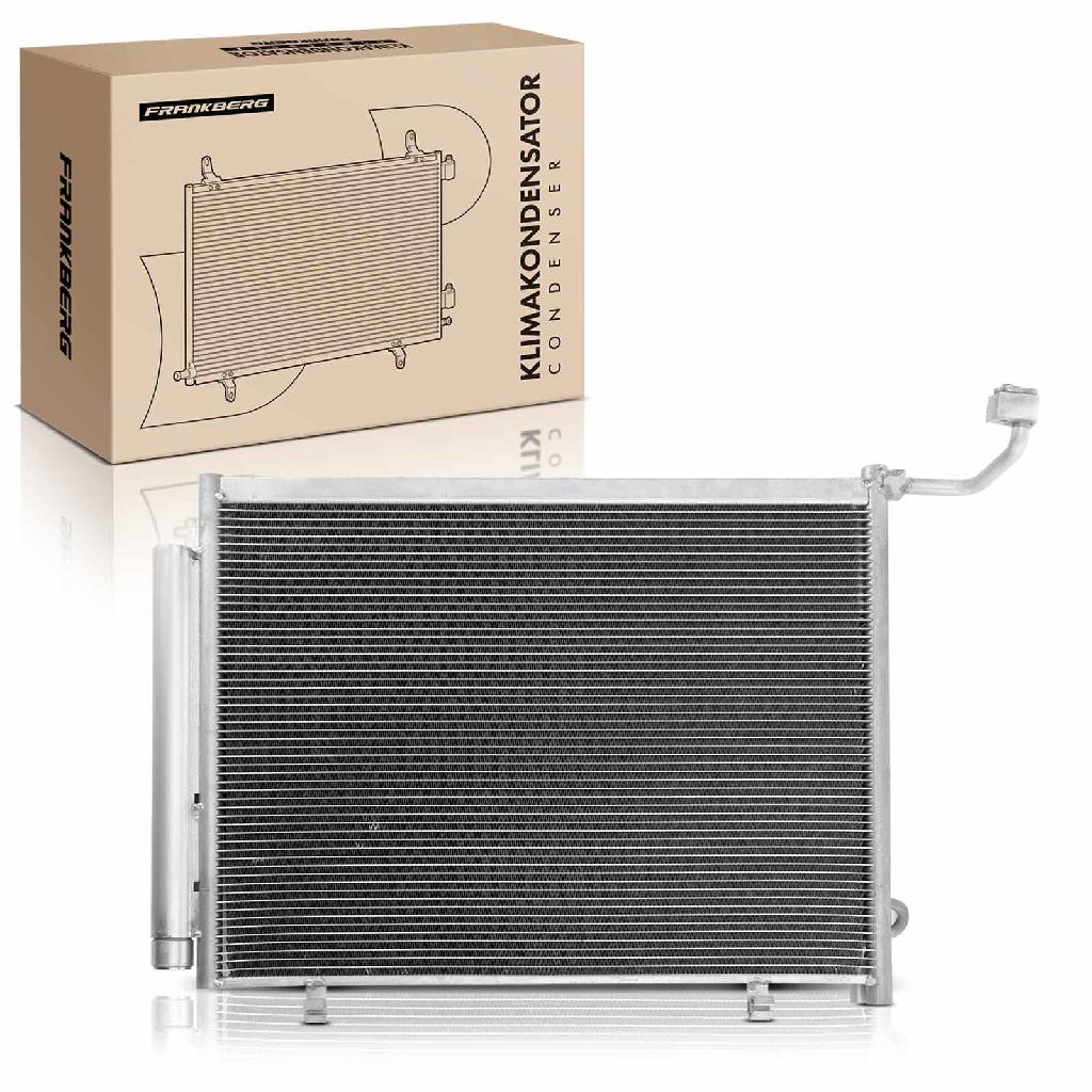 Frankberg 1x Kondensator Klimaanlage für Ford Ecosport Fiesta 7 Puma Transit