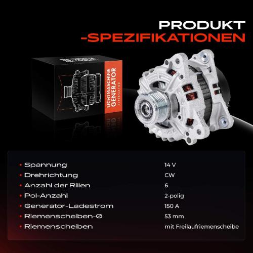 1x Lichtmaschine Generator für Porsche 911 Cabriolet 991 997 Boxster Cayman Bild 1x Lichtmaschine Generator für Porsche 911 Cabriolet 991 997 Boxster Cayman