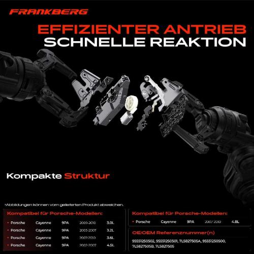 1x Heckklappenschloss für Porsche Cayenne 9PA 3.2L 3.6L Bild 1x Heckklappenschloss für Porsche Cayenne 9PA 3.2L 3.6L