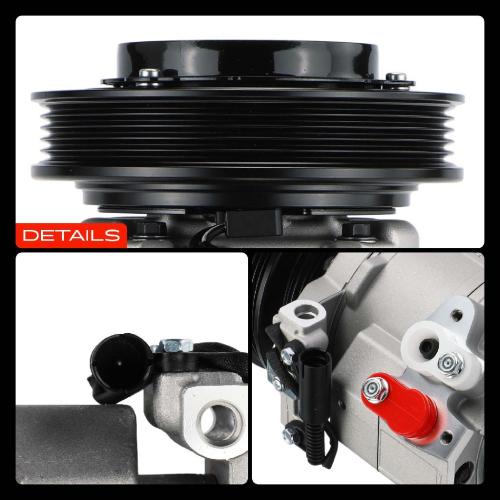 Frankberg 1x Klimakompressor für Mercedes-Benz Sprinter 3,5-T 3-T 4,6-T 5-T B906 3.5L 2006-2016 Bild Frankberg 1x Klimakompressor für Mercedes-Benz Sprinter 3,5-T 3-T 4,6-T 5-T B906 3.5L 2006-2016