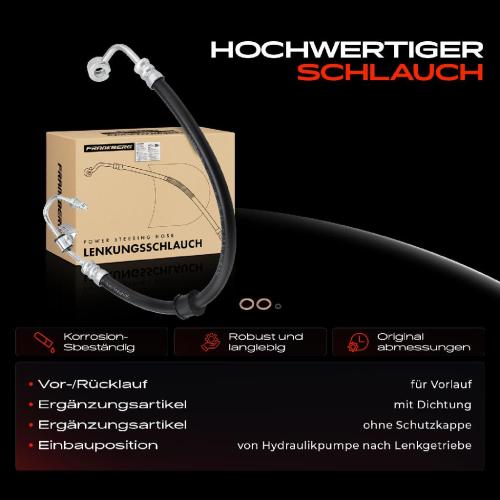 1x Servolenkung Schlauch für Hyundai Accent II LC Stufenheck 1.3L 1.5L 2000-2005 Bild 1x Servolenkung Schlauch für Hyundai Accent II LC Stufenheck 1.3L 1.5L 2000-2005