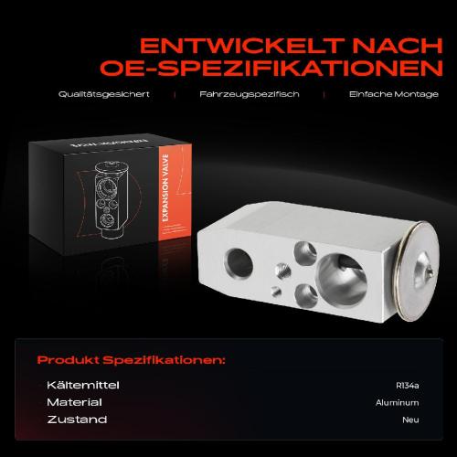 1x Expansionsventil Klimaanlage für Nissan Qashqai I X-Trail T30 Infiniti EX FX Bild 1x Expansionsventil Klimaanlage für Nissan Qashqai I X-Trail T30 Infiniti EX FX