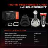 1x Antriebswelle Gelenksatz Vorderachse für Alfa Romeo Mito 955 Fiat Grande Punto 199
