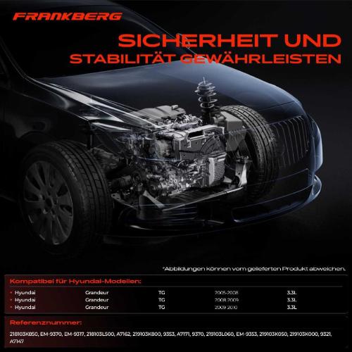 2x Motorlager Getriebelagerlager Vorne Links für Hyundai Grandeur TG 3.3L Bild 2x Motorlager Getriebelagerlager Vorne Links für Hyundai Grandeur TG 3.3L