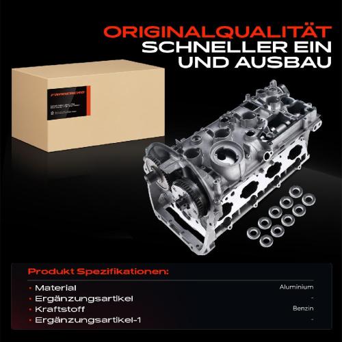 1x Zylinderkopf Komplett für VW Passat Audi A3 A4 A5 Seat Skoda Bild 1x Zylinderkopf Komplett für VW Passat Audi A3 A4 A5 Seat Skoda