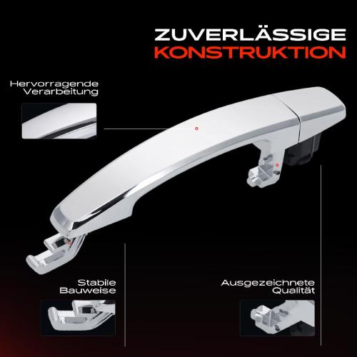 1x Türgriff Rechts außen für Opel Astra J Corsa D Kasten/Schrägheck Zafira/Zafira Family B Bild 1x Türgriff Rechts außen für Opel Astra J Corsa D Kasten/Schrägheck Zafira/Zafira Family B