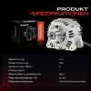 1x Lichtmaschine Generator für Citroën C5 Jumper Fiat Peugeot Opel Alfa Romeo Bild 1x Lichtmaschine Generator für Citroën C5 Jumper Fiat Peugeot Opel Alfa Romeo