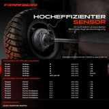 1x ABS Sensor Vorderachse beidseitig für Citroën Berlingo/Berlingo First MPV Peugeot Partner Combispace