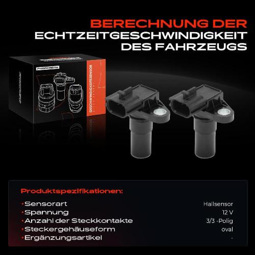 2x Geschwindigkeitssensor für Subaru Impreza Forester Legacy Outback Fiat Punto Bild 2x Geschwindigkeitssensor für Subaru Impreza Forester Legacy Outback Fiat Punto
