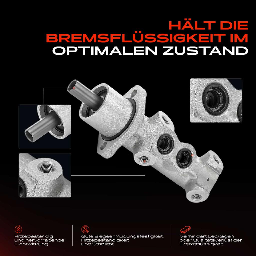 1x Hauptbremszylinder Bremszylinder für Fiat Punto 188 1.2L 1.9L 1999-2012