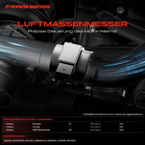 1x Luftmassenmesser für Subaru Forester SJ Levorg WRX Stufenheck GJ 2.0L 1.6L Bj ab 2013 Bild 1x Luftmassenmesser für Subaru Forester SJ Levorg WRX Stufenheck GJ 2.0L 1.6L Bj ab 2013