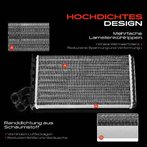 1x Wärmetauscher Innenraumheizung für Peugeot 806 Citroën Jumpy Fiat Scudo Lancia Bild 1x Wärmetauscher Innenraumheizung für Peugeot 806 Citroën Jumpy Fiat Scudo Lancia