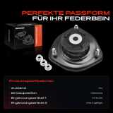 1x Domlager Federbeinstütz lager für BMW X5 E53 3.0L 4.4L 2000-2006