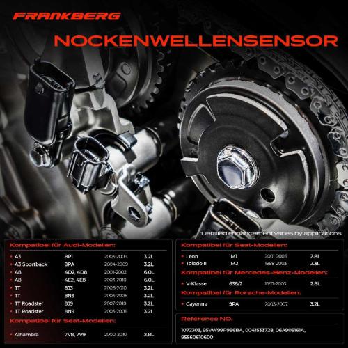 1x Nockenwellenposition Sensor für VW Golf III IV Passat Transporter IV V Bora Audi A3 A8 TT Bild 1x Nockenwellenposition Sensor für VW Golf III IV Passat Transporter IV V Bora Audi A3 A8 TT