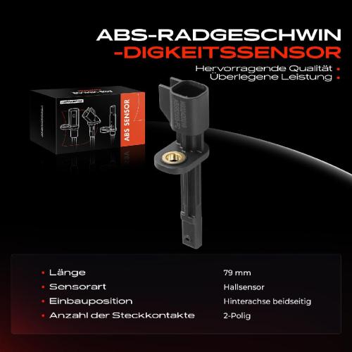 Frankberg 1x ABS Sensor Hinterachse beidseitig f r Polestar 1 2 Volvo C40 S60 III S90 II V60 Cross Country V90 Kombi Bild Frankberg 1x ABS Sensor Hinterachse beidseitig f r Polestar 1 2 Volvo C40 S60 III S90 II V60 Cross Country V90 Kombi