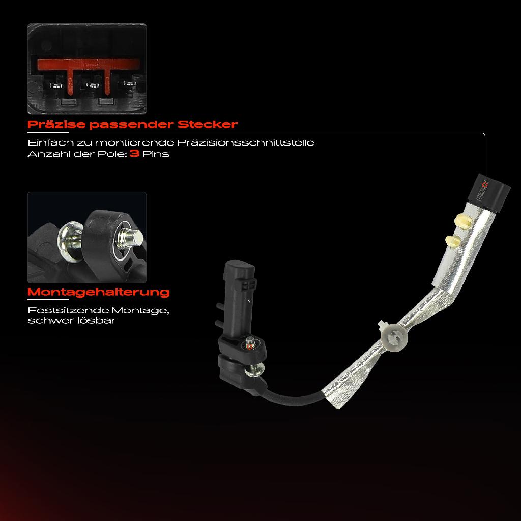 1x Kurbelwellensensor Impulsgeber für Citroën C5 RD RW Jaguar XF Land Rover Peugeot