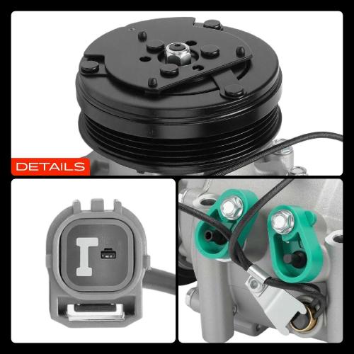 1x Klimakompressor für Honda Civic V VI CR-V I 1.3L-1.6L 1991-2002 Bild 1x Klimakompressor für Honda Civic V VI CR-V I 1.3L-1.6L 1991-2002