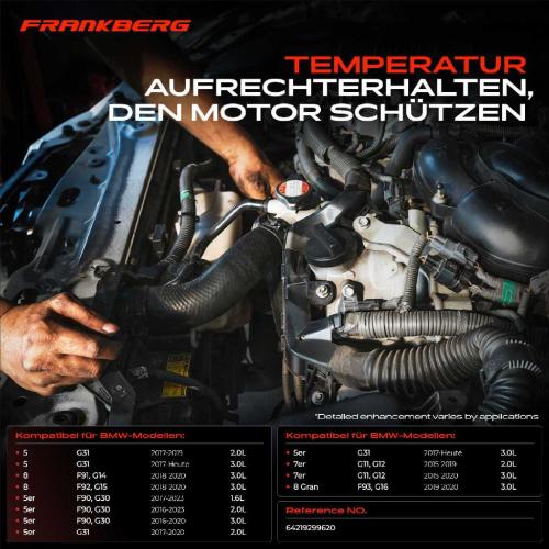 1x Kühlerschlauch Kühlwasserschlauch für BMW 5er F90 G30 520i G31 520i 7er G11 G12 730d 8 F91 Bild 1x Kühlerschlauch Kühlwasserschlauch für BMW 5er F90 G30 520i G31 520i 7er G11 G12 730d 8 F91