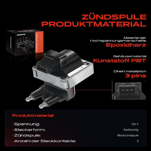 1x Zündmodul Zündspule für Renault 21 Stufenheck Espace III Laguna I Grandtour Megane Cabriolet Coach Scenic Bild 1x Zündmodul Zündspule für Renault 21 Stufenheck Espace III Laguna I Grandtour Megane Cabriolet Coach Scenic