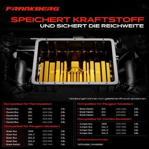 1x Kraftstofftank Kraftstoffbehälter für Citroën Jumper Fiat 244 2.0L-2.8L Bild 1x Kraftstofftank Kraftstoffbehälter für Citroën Jumper Fiat 244 2.0L-2.8L