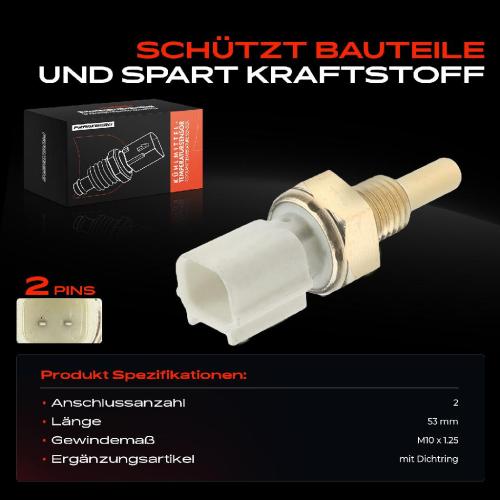 1x Sensor Kühlmitteltemperatur Temperatursensor für Honda Civic IX VIII CR-V III IV Bild 1x Sensor Kühlmitteltemperatur Temperatursensor für Honda Civic IX VIII CR-V III IV