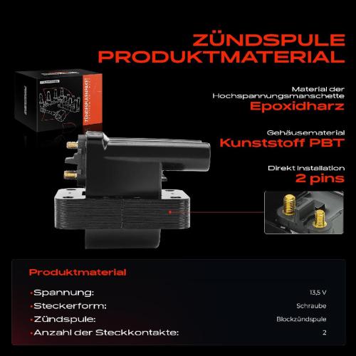 Frankberg 1x Zündmodul Zündspule für Hyundai Sonata IV EF Trajet FO XG XG 2.7L 2.5L 1998-2006 Bild Frankberg 1x Zündmodul Zündspule für Hyundai Sonata IV EF Trajet FO XG XG 2.7L 2.5L 1998-2006