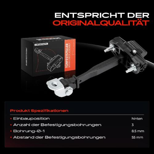 1x Türfeststeller Türfangband Türstopper Hinten für Opel Corsa F P2JO Peugeot 208 Bild 1x Türfeststeller Türfangband Türstopper Hinten für Opel Corsa F P2JO Peugeot 208