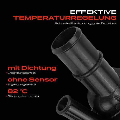 1x Thermostat Kühlmittel für Land Rover Discovery Sport Freelander 2 Jaguar XE XF Bild 1x Thermostat Kühlmittel für Land Rover Discovery Sport Freelander 2 Jaguar XE XF