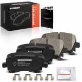 Frankberg 4x Bremsbeläge Hinterachse für VW Caddy MPV Kasten/MPV CC EOS Golf Plus 1.2L-3.6L 2000-2023