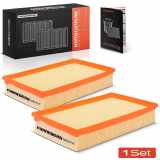 2x Luftfilter Filtereinsatz für VW Transporter Multivan T5 T6 Kasten