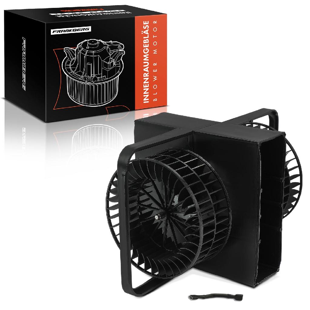 Frankberg 1x Gebläsemotor Innenraumgebläse für BMW 5er E34 7er E32 8er E31 1986-1999