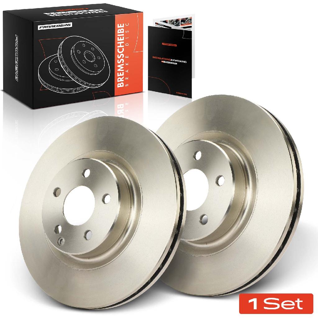2x Bremsscheiben Vorderachse für Mercedes-Benz CLS E-Klasse C219 W211 VF211 S211 X204 2002-2015