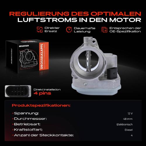 1x Drosselklappe Drosselklappenstutzen für VW Golf IV V Passat Audi A3 Seat Skoda Bild 1x Drosselklappe Drosselklappenstutzen für VW Golf IV V Passat Audi A3 Seat Skoda