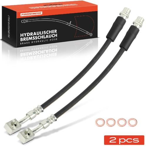 Frankberg 2x Bremsschlauch Bremsschläuche Vorderachse Links oder Rechts für Opel Corsa C X01 Corsa D Combo Tigra Bild Frankberg 2x Bremsschlauch Bremsschläuche Vorderachse Links oder Rechts für Opel Corsa C X01 Corsa D Combo Tigra
