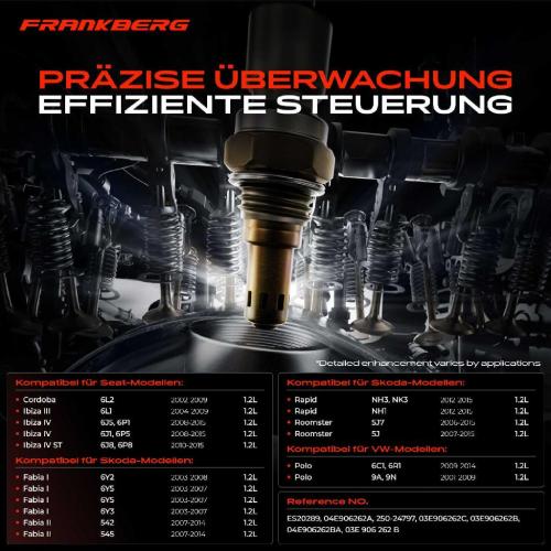 1x Lambdasonde Regelsonde Vor Katalysator für VW Polo 9N 6C1 Seat Ibiza III Skoda Fabia II Bild 1x Lambdasonde Regelsonde Vor Katalysator für VW Polo 9N 6C1 Seat Ibiza III Skoda Fabia II