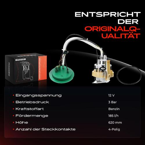 1x Kraftstoffpumpe für BMW 7er E65 E66 E67 3.0L 3.6L 4.0L 4.4L 4.8L 2001-2008 Bild 1x Kraftstoffpumpe für BMW 7er E65 E66 E67 3.0L 3.6L 4.0L 4.4L 4.8L 2001-2008