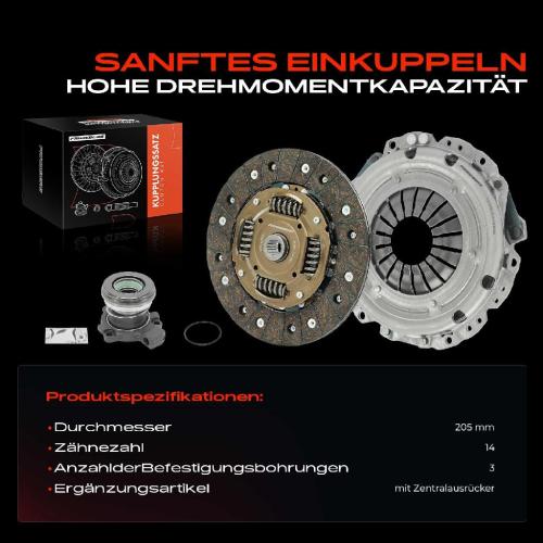Frankberg 1x Kupplungssatz f r Opel Astra G Caravan CC Kasten/Kombi Stufenheck H GTC Combo Kasten/MPV Tour Corsa C Bild Frankberg 1x Kupplungssatz f r Opel Astra G Caravan CC Kasten/Kombi Stufenheck H GTC Combo Kasten/MPV Tour Corsa C