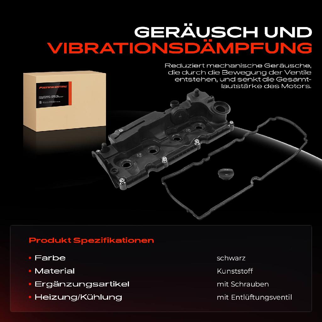 1x Ventildeckel Zylinderkopfhaube für VW Golf VII Passat Tiguan Audi A3 8V Q2 Q3 TT