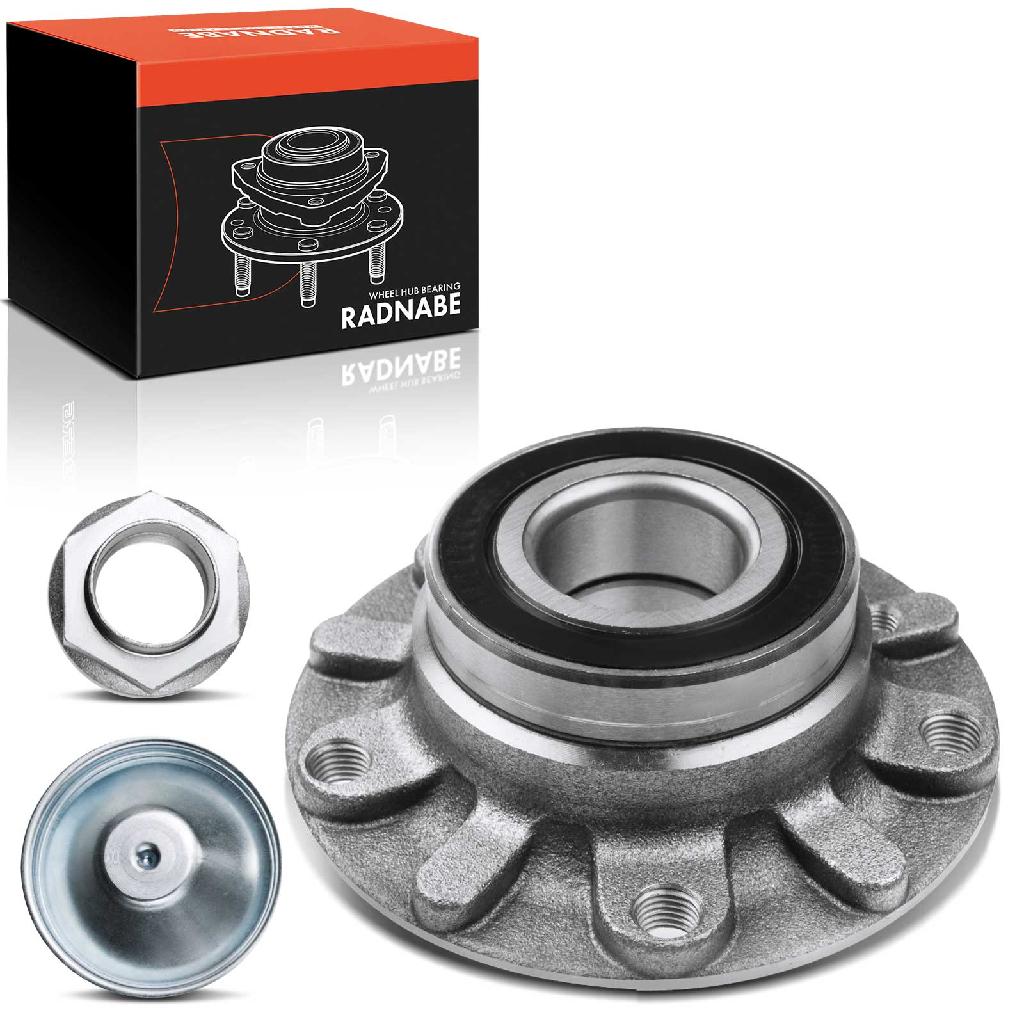 1x Radnabe Radlagersatz Vorderachse beidseitig für BMW 7er E38 2.5L 2.8L 2.9L 3.0L 3.5L 1994-2001