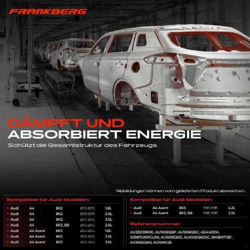 1x Stossfänger Stoßstangenträger für Audi A4 8K2 A4 Avant 8K5 Bild 1x Stossfänger Stoßstangenträger für Audi A4 8K2 A4 Avant 8K5