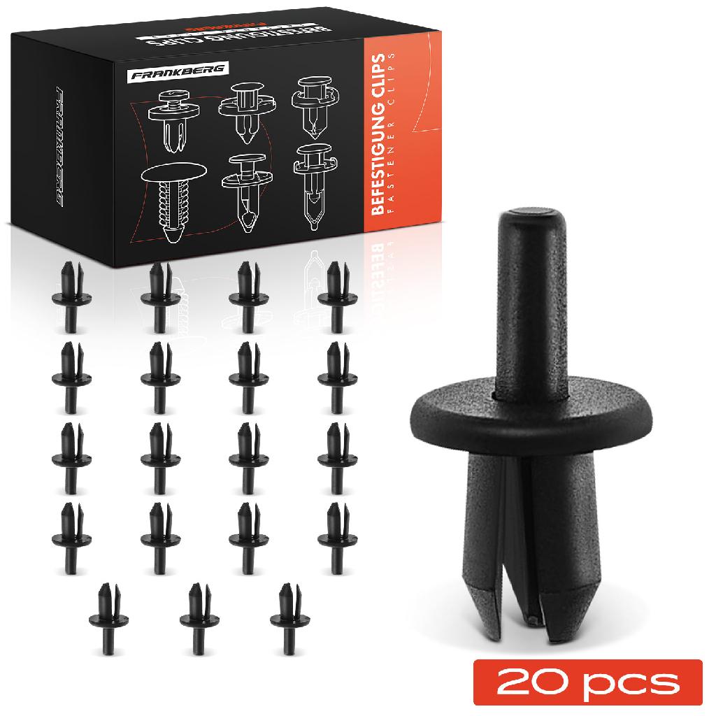 20x Befestigungsclips Radkasten Radlauf für Volvo 850 Kombi S40 II S60 II S80 I