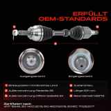 1x Antriebswelle Vorderachse Links für Citroën C-Crosser Peugeot 4007 VU VV