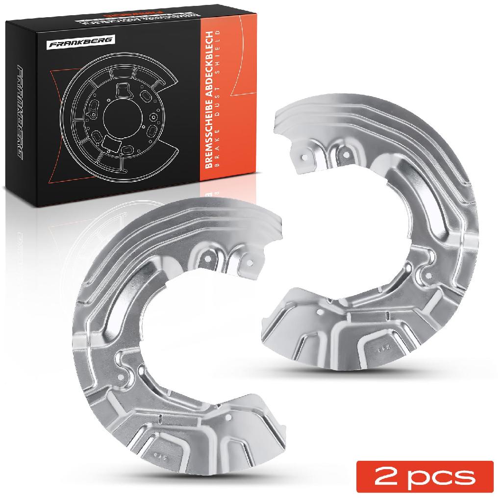 2x Ankerblech Bremsscheibe Vorderachse Beidseitig für BMW E81 116i E87 118d E88 123d E90 316i