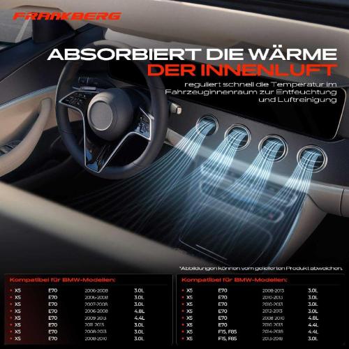 1x Verdampfer Klimaanlage für BMW X5 E70 X6 F15 F85 E71 E72 F16 F86 Bild 1x Verdampfer Klimaanlage für BMW X5 E70 X6 F15 F85 E71 E72 F16 F86
